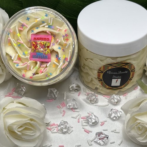 Beurre fouetté corps parfum "madeleine"