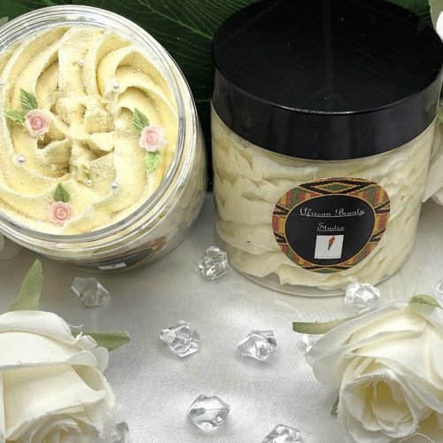 Beurre fouetté corps parfum "orchidée blanche"