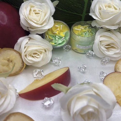 Mini beurre fouetté mains parfum "pomme/banane"