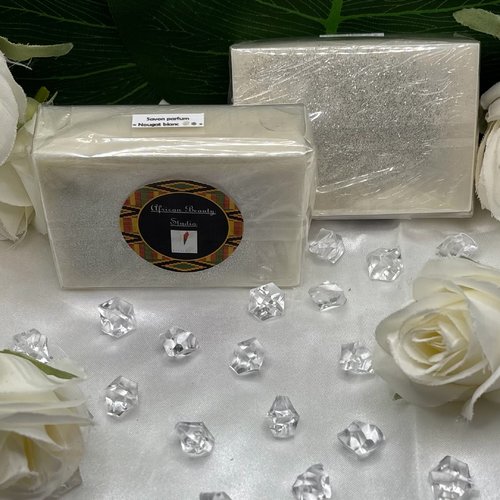 Savon artisanal parfum "nougat blanc"