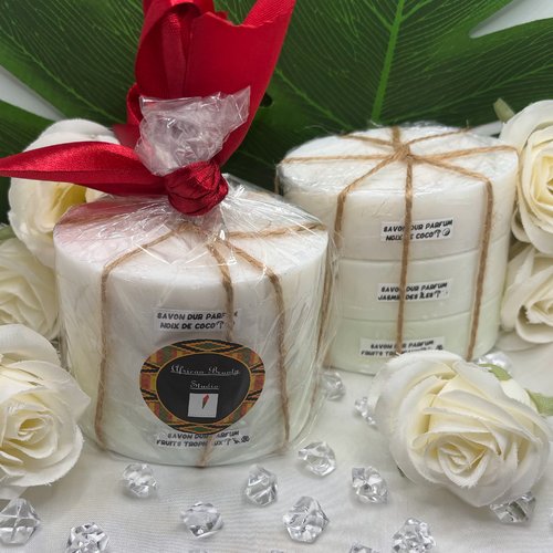 Lot de 3 savons artisanaux "sweet exotic"