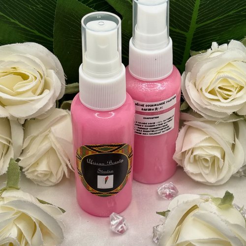 Huile seche gourmande (corps) parfum "sakura"