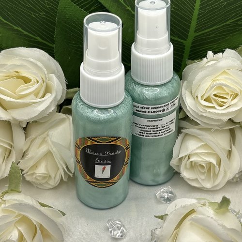 Huile sèche gourmande (corps) parfum "pomme d'amour"