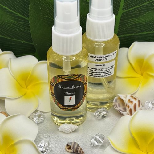 Huile sèche gourmande (corps) parfum "litchi"