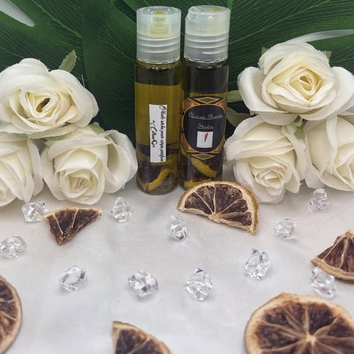 Huile sèche gourmande (corps) parfum "citron"