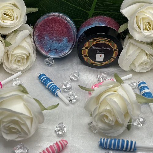 Gommage lèvres parfum "bubble-gum"