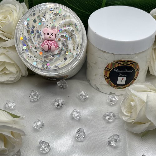 Chantilly de douche parfum "linge propre"