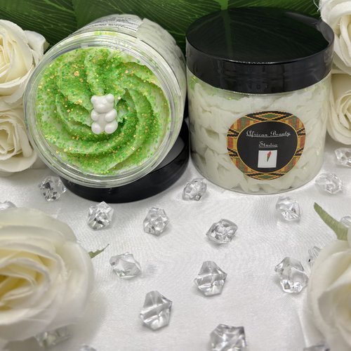 Chantilly de douche parfum "menthe verte"