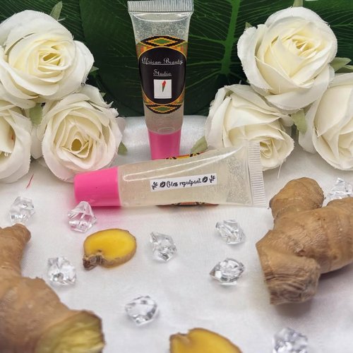 Gloss repulpant parfum "gingembre"