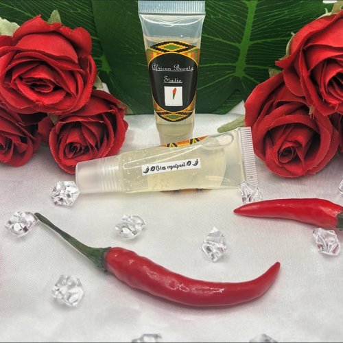 Gloss repulpant parfum "piment"
