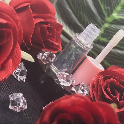 Lip oil pailleté parfum "menthe"