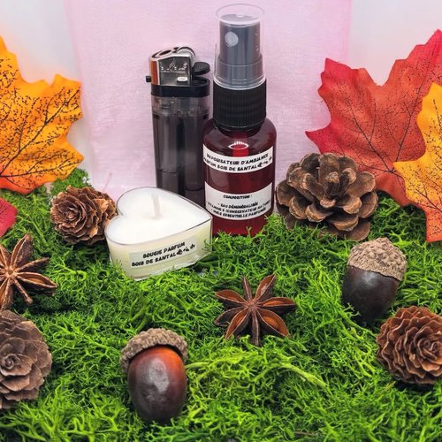 Kit senteur de noel parfum "bois de santal"