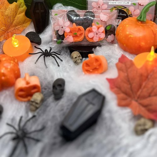 Fondant bougie d'halloween "dead pie"