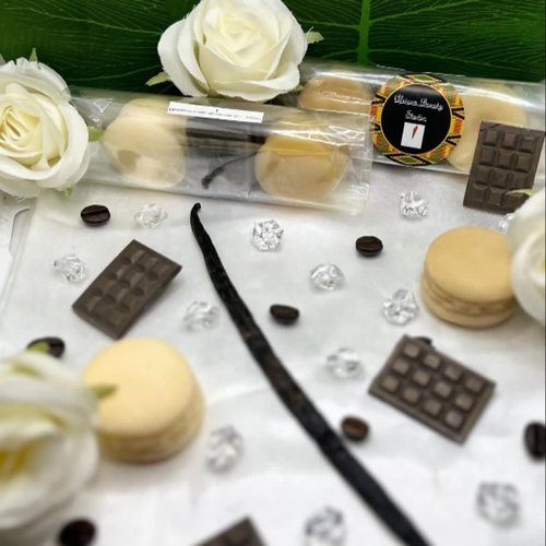 Fondant bougie artisanal "les amoureux des saveurs"