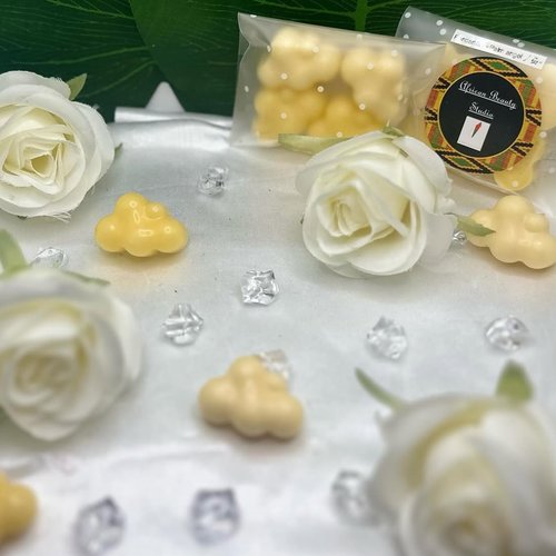 Fondant bougie artisanal "palm angel"