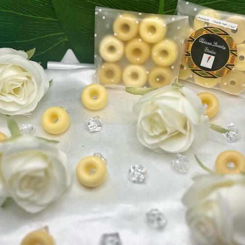 Fondant bougie artisanal "tea for two"