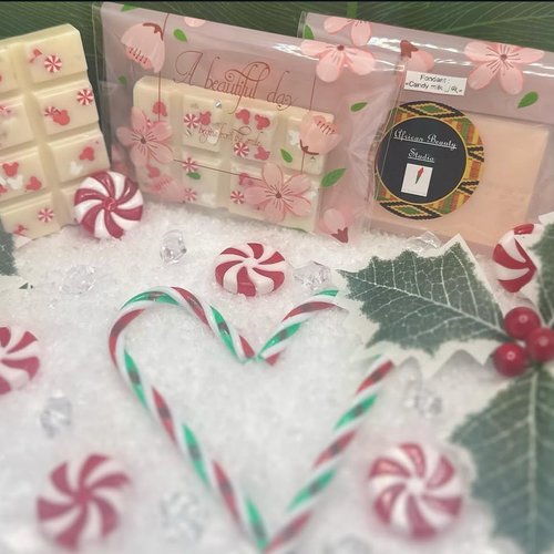 Fondant bougie artisanal parfum "candy milk"