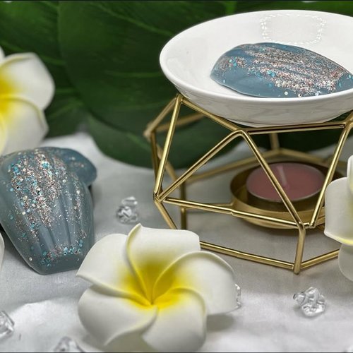 Fondant bougie artisanal parfum "brise d'ocean"
