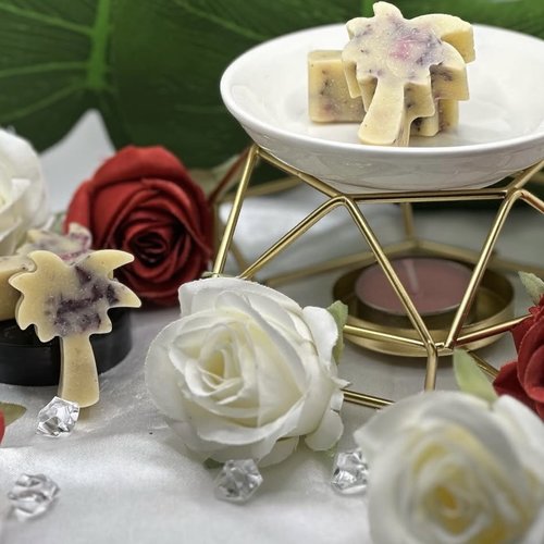 Fondant bougie artisanal parfum "rose"