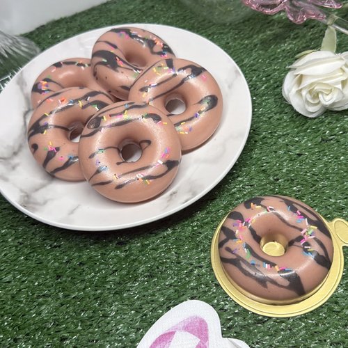 Savon artisanal donut parfum "cookie chocolat"