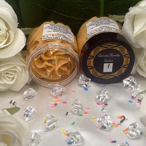 Beurre fouetté corps parfum "patate douce sucrée givrée"