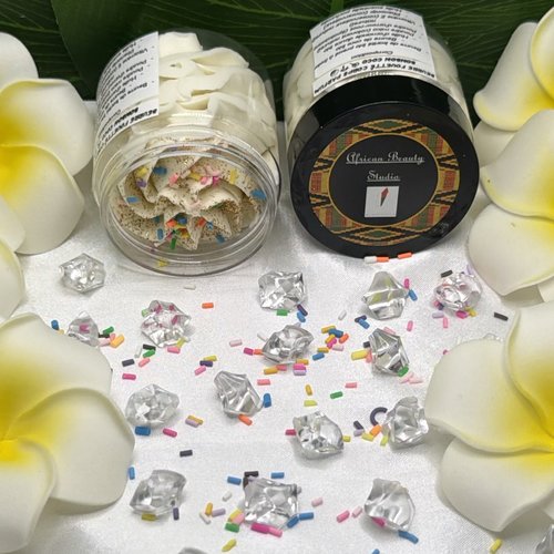 Beurre fouetté corps parfum "bonbon coco"