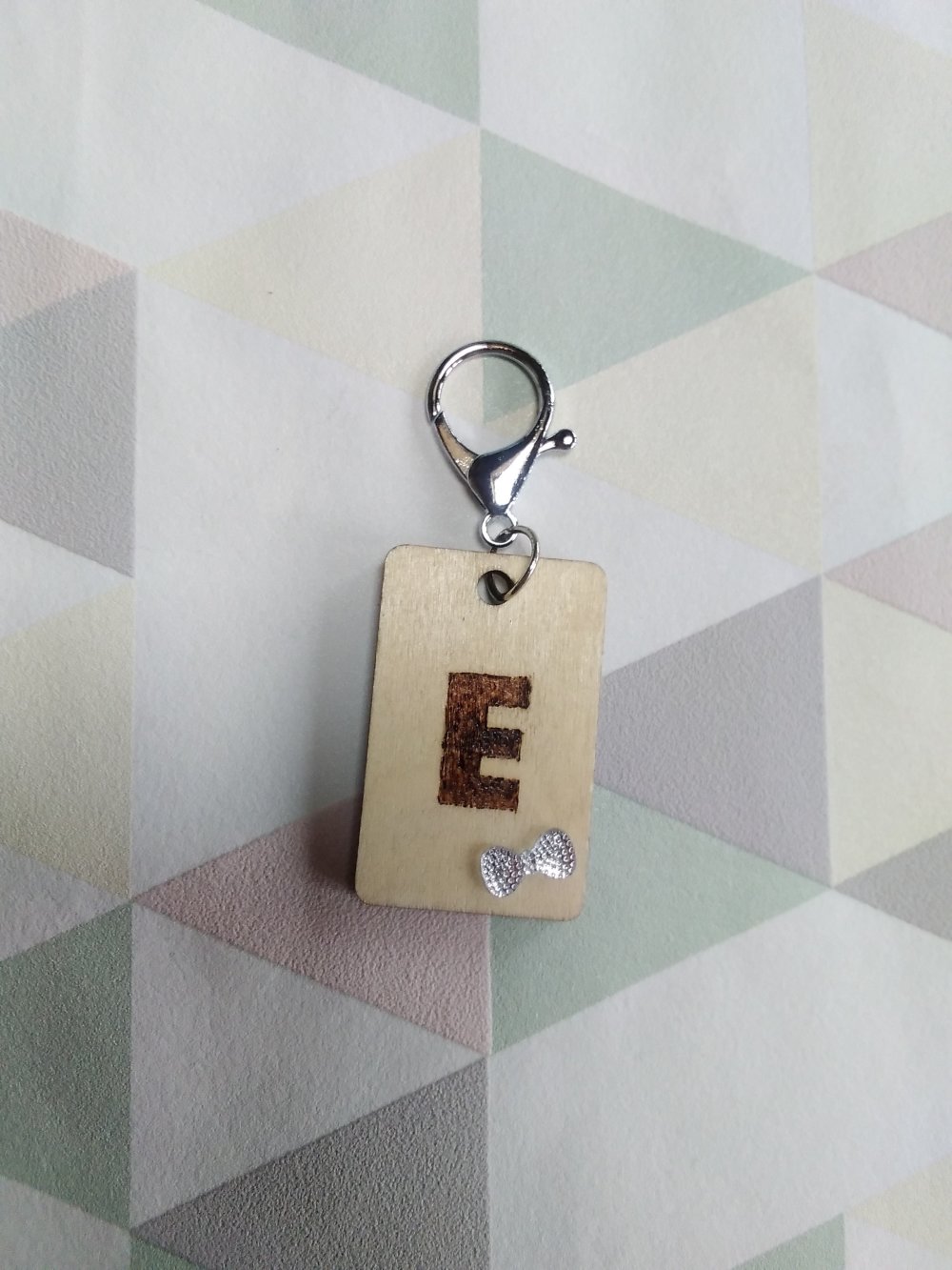 Porte-clés lettre E