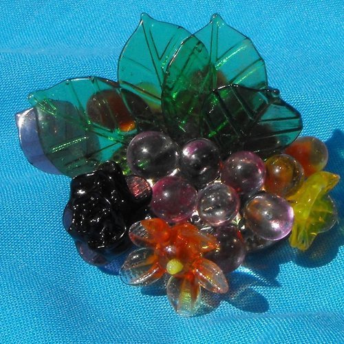 Broche en verre broch.0111