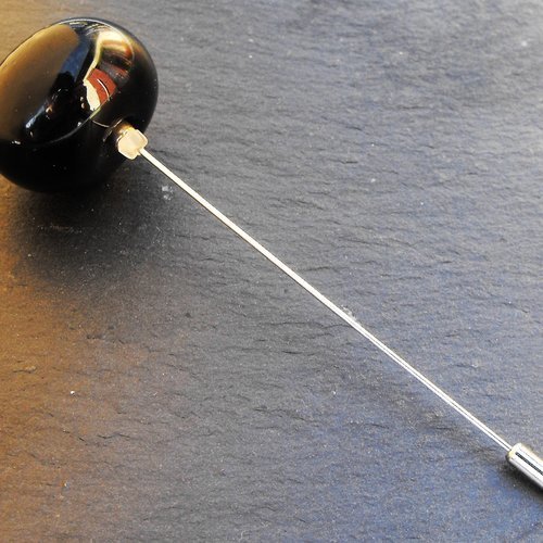 Broche fibule en verre filé broch.0199