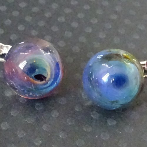 Boucles d'oreille perles murano bcl.3164