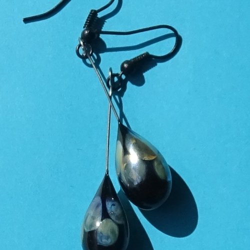 Boucles d'oreille perles murano bcl.3317