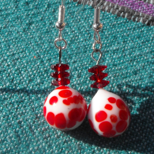 Boucles d'oreille murano bcl.2223