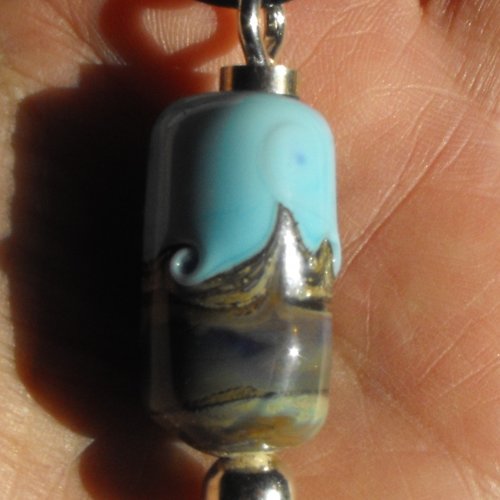 Pendentif verre filé cl.0771