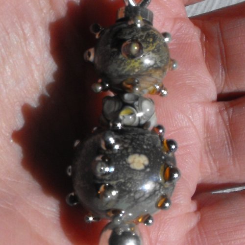 Pendentif verre filé cl.0775