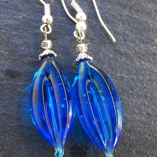 Boucles d'oreille perles murano bcl.2505