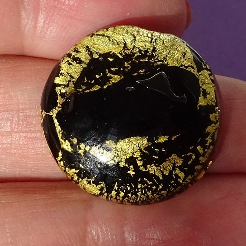 Bague, verre filé, lampwork, verre de murano, bag.1567