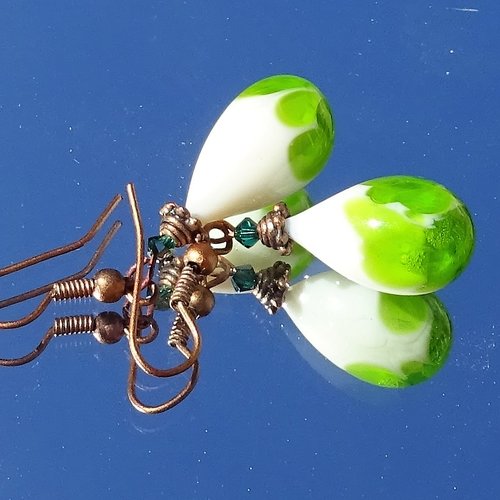 Boucles d'oreille murano bcl.2820