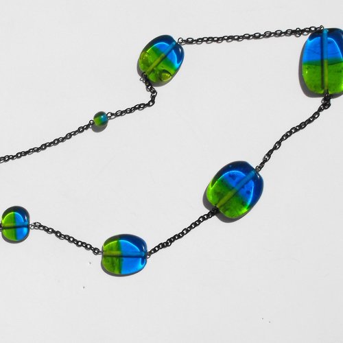 Collier verre filé cl.0868