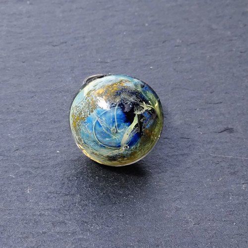Bague cabochon murano bag.1407