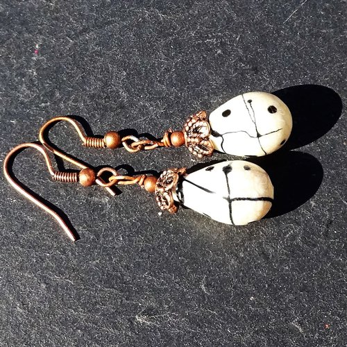 Boucles d'oreille murano bcl.2843