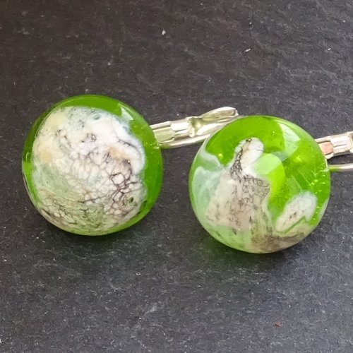 Boucles d'oreille perles murano bcl.2946