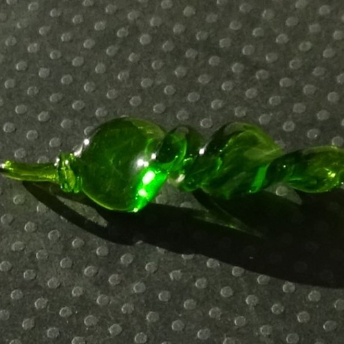 Glaçon verre filé, verre de murano deco.0091