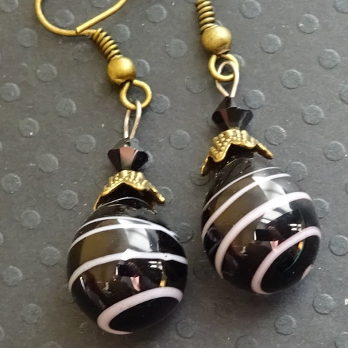 Boucles d'oreille murano bcl.3083