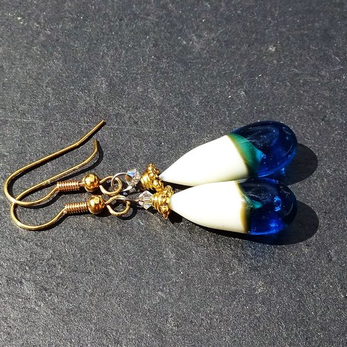 Boucles d'oreille murano bcl.2746