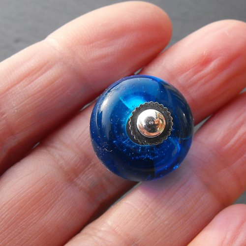 Bague cabochon murano bag.1236