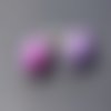 Boucles d'oreille perles murano bcl.2754