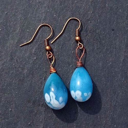 Boucles d'oreille murano bcl.2828