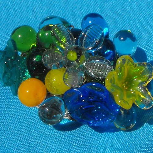 Broche en verre broch.0113