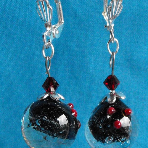Boucles d'oreille murano bcl.2057