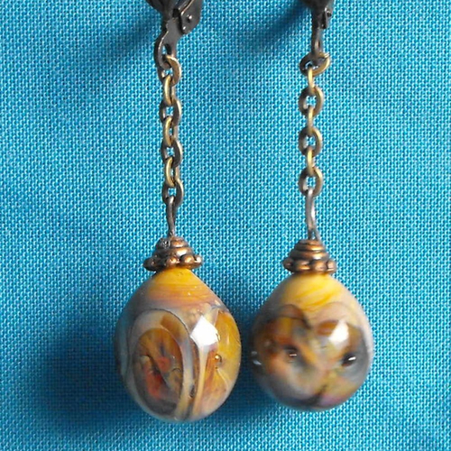 Boucles d'oreille murano bcl.2064